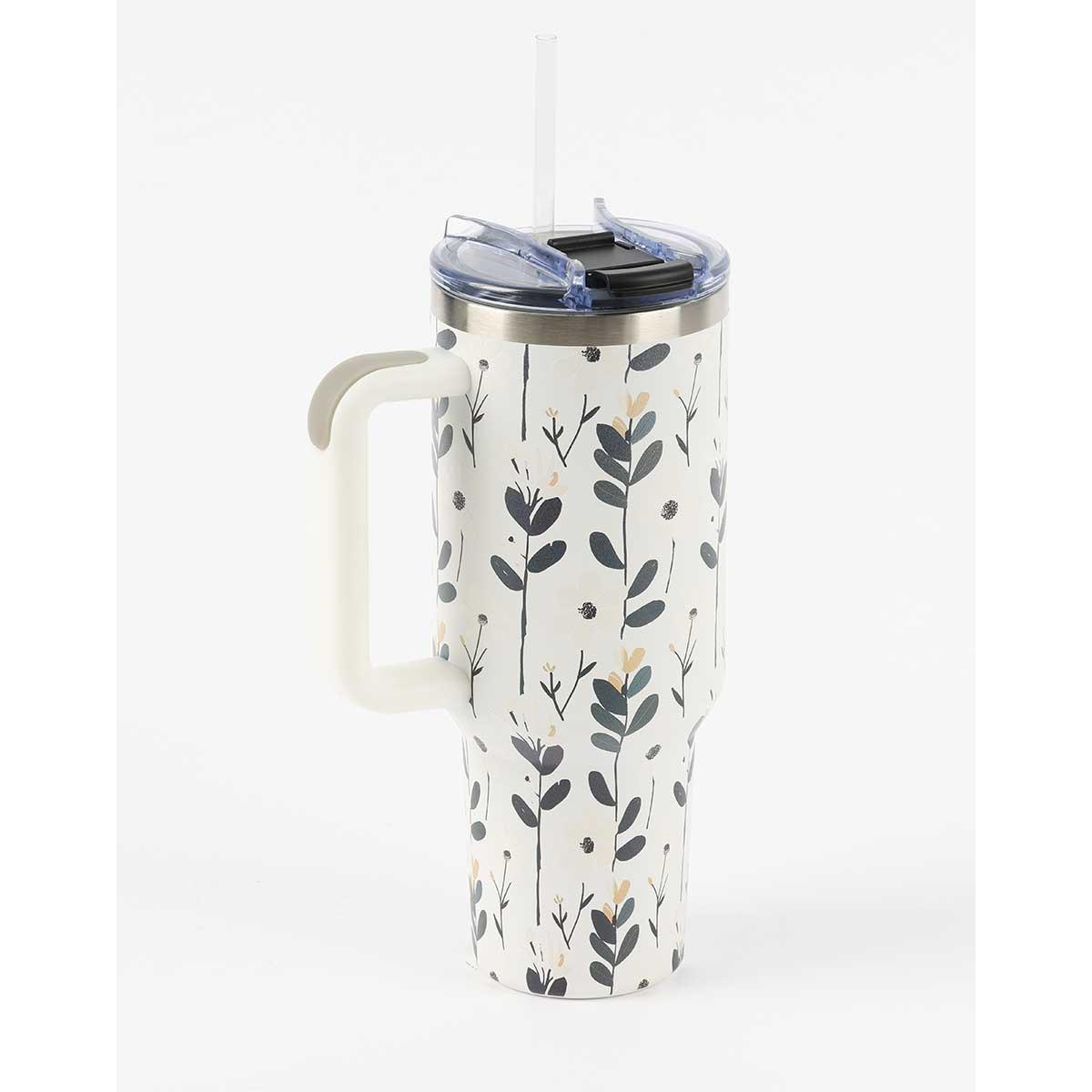 Putna šolja 1200ml od nerđajućeg čelika MIAU FLOWER 