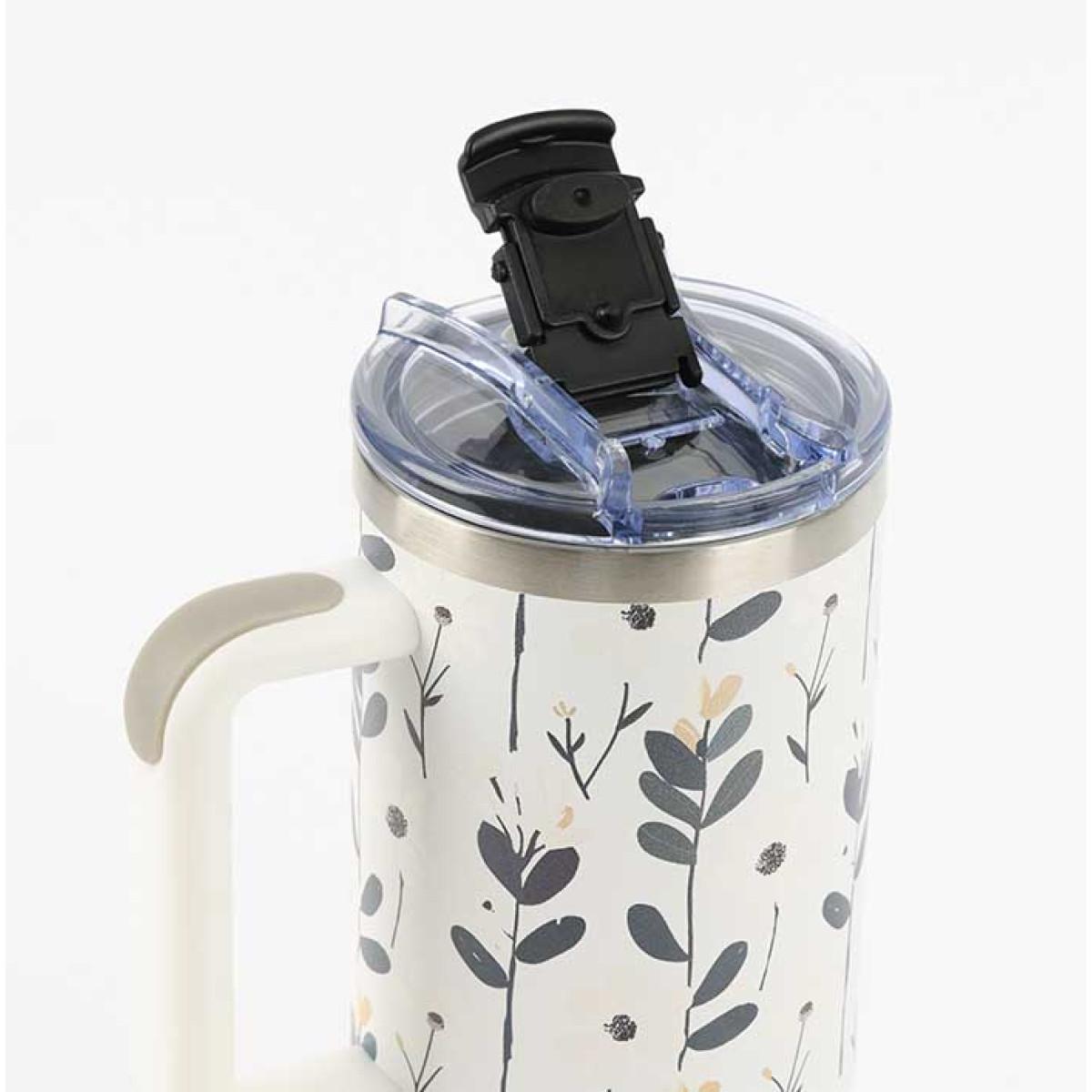 Putna šolja 1200ml od nerđajućeg čelika MIAU FLOWER 