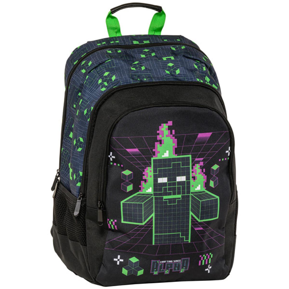 Ranac sa tri pregrade MATRIX MINECRAFT 