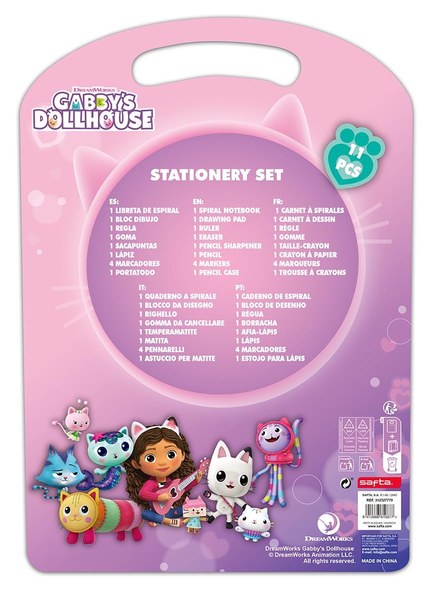 Školski set GABBY'S DOLLHOUSE - CONFETTI 
