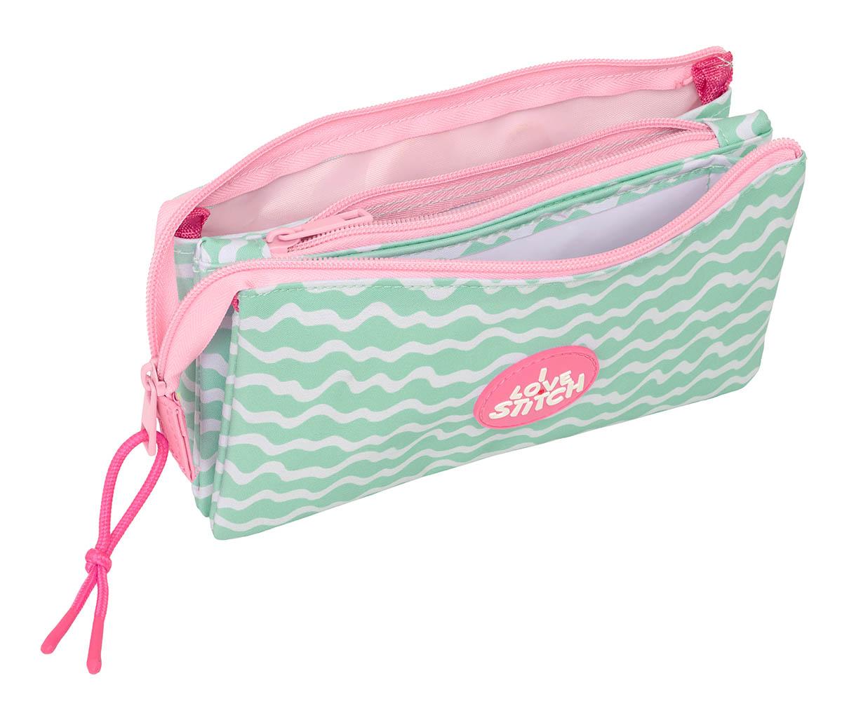 Trostruka prazna pernica STITCH - ICE CREAM 