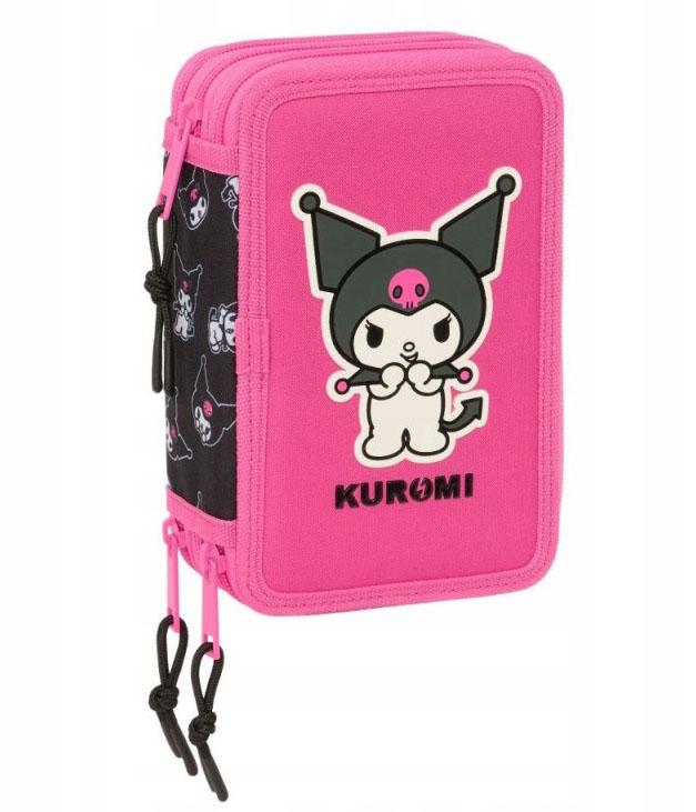 HELLO KITTY  pernica trodelna puna KUROMI 