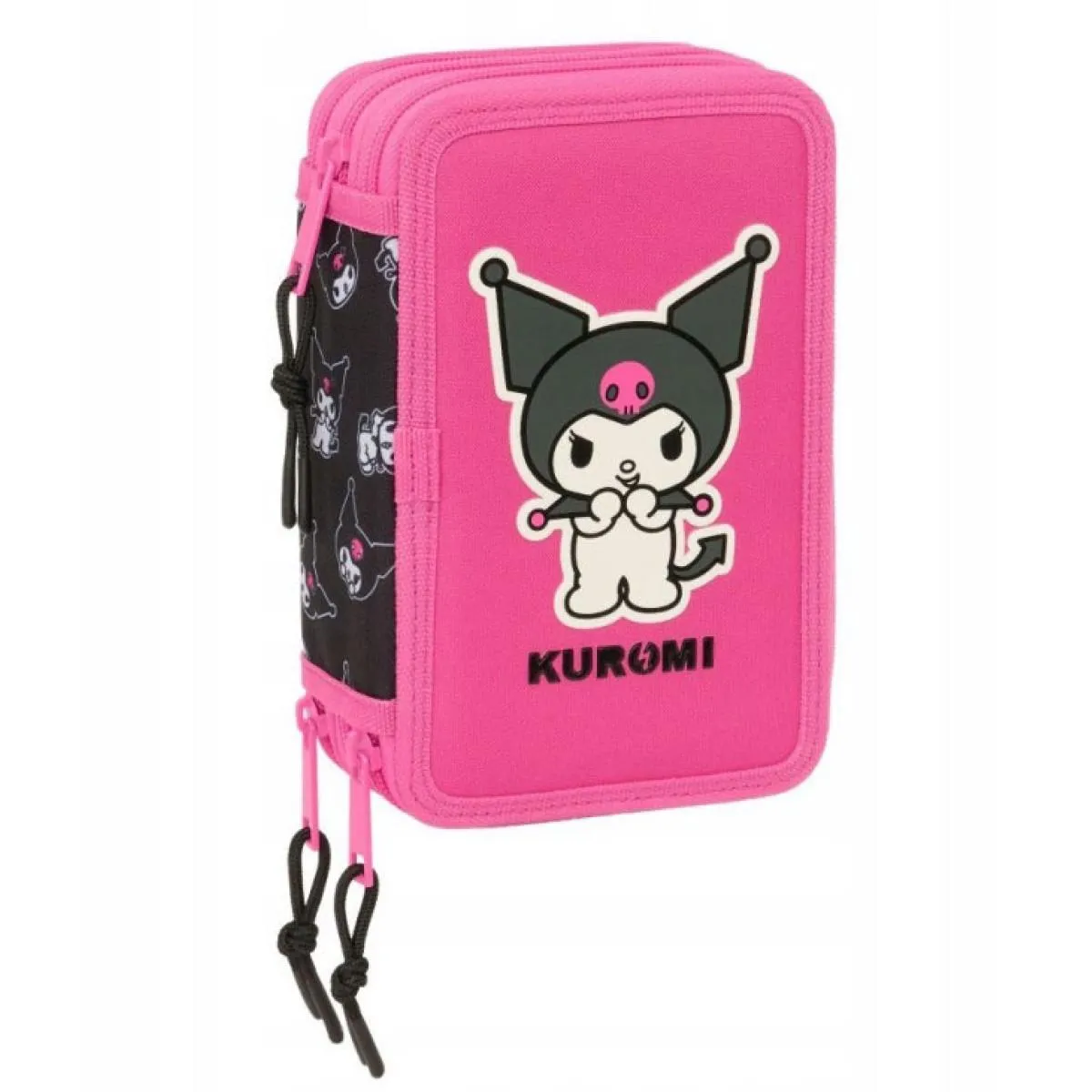 HELLO KITTY  pernica trodelna puna KUROMI 