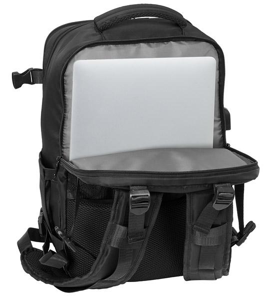 Putni ranac BLACK 15,6