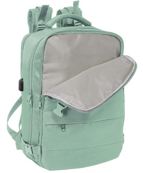 Putni ranac PASTEL GREEN 15,6