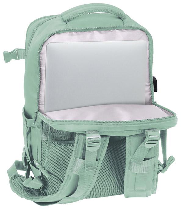 Putni ranac PASTEL GREEN 15,6