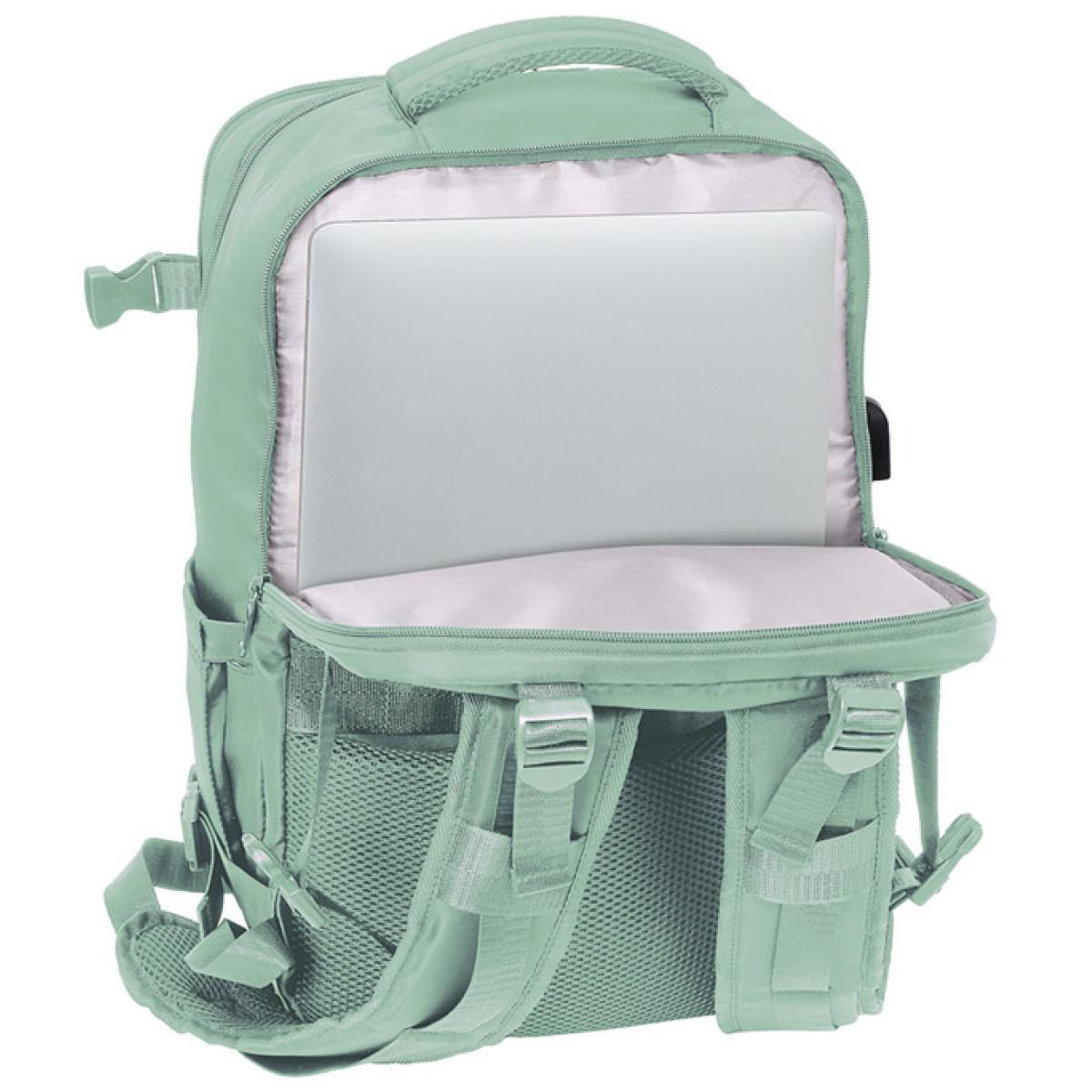 Putni ranac PASTEL GREEN 15,6