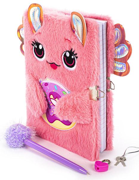 Dnevnik sa ključićem i hemijska olovka 