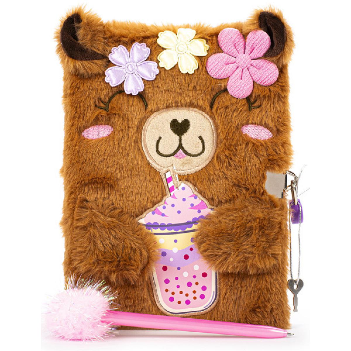 Dnevnik sa ključićem i hemijska olovka 