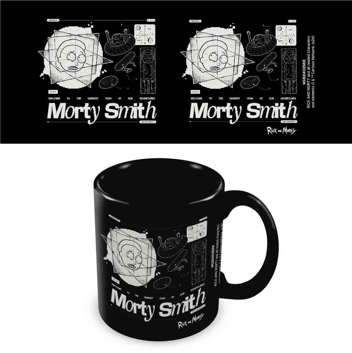 Šolja RICK AND MORTY (DEADBEAT DAD) 