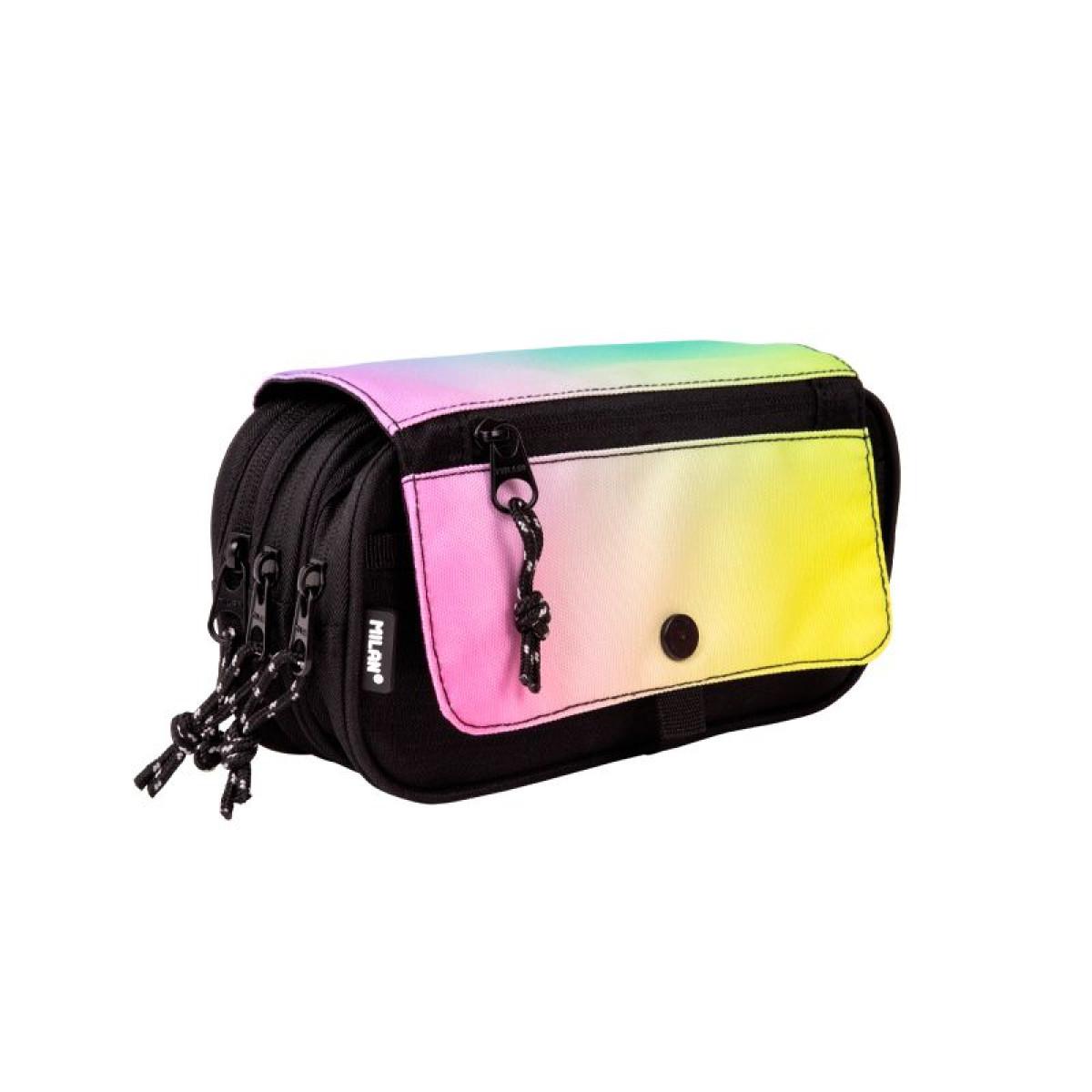 Trostruka prazna pernica sa preklopom MILAN - SUNSET 