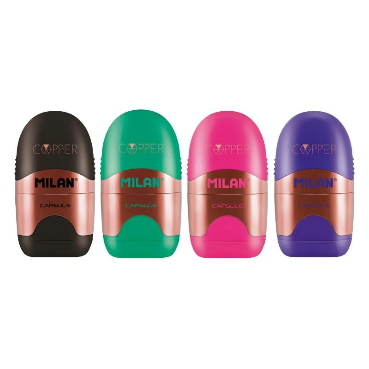 Gumica sa rezačem MILAN - COPPER (Više vrsta) 