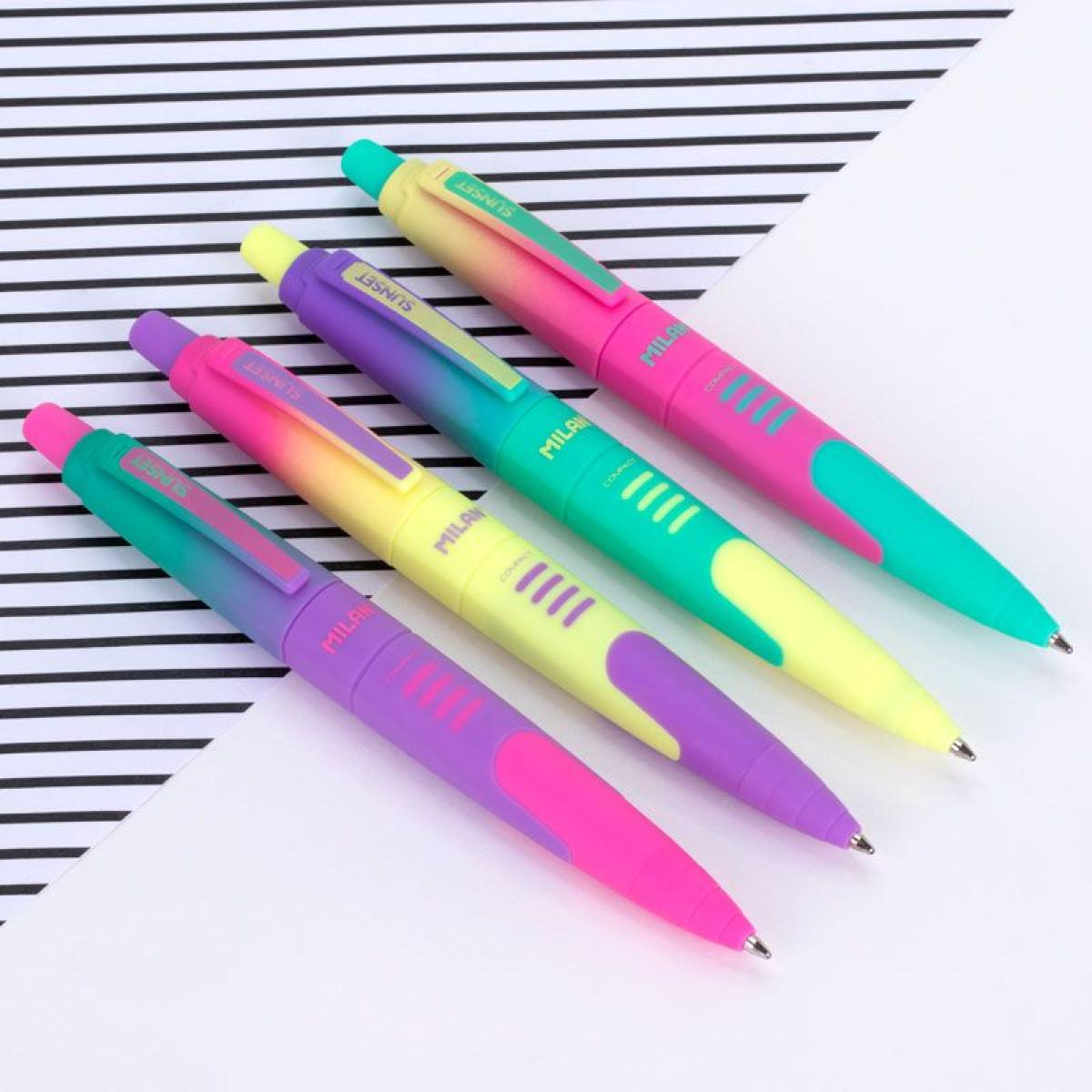 Hemijska olovka plavo mastilo MILAN - SUNSET (Više vrsta) 