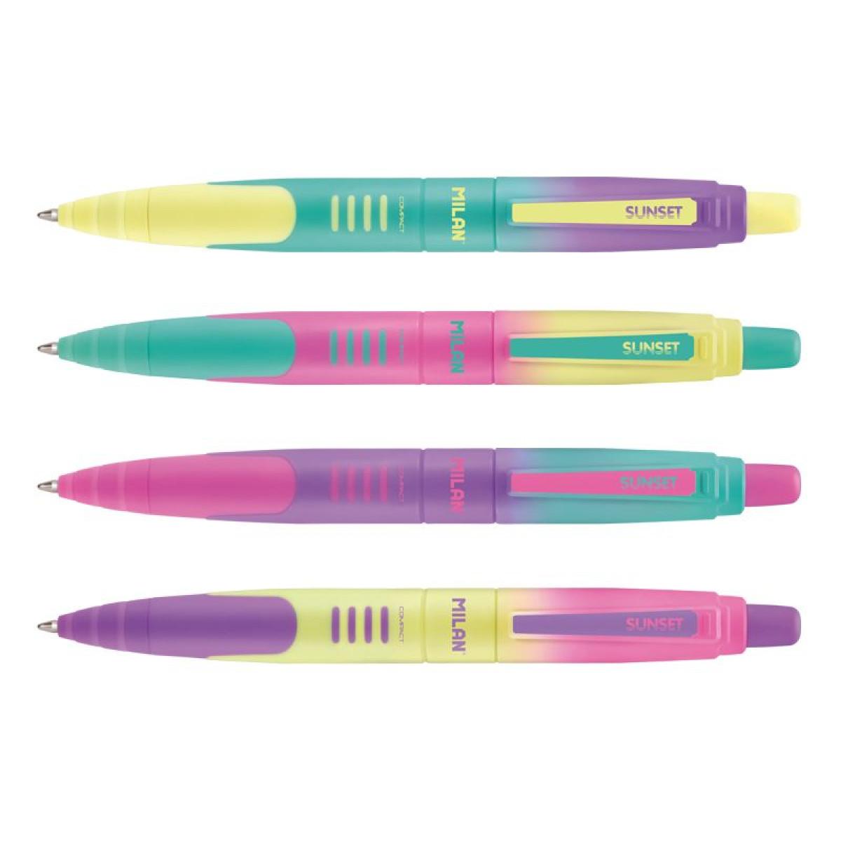 Hemijska olovka plavo mastilo MILAN - SUNSET (Više vrsta) 