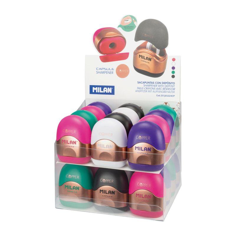 Rezač za olovke MILAN - COPPER (Više vrsta) 