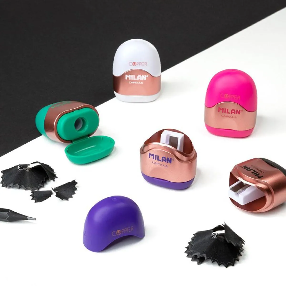 Rezač za olovke MILAN - COPPER (Više vrsta) 