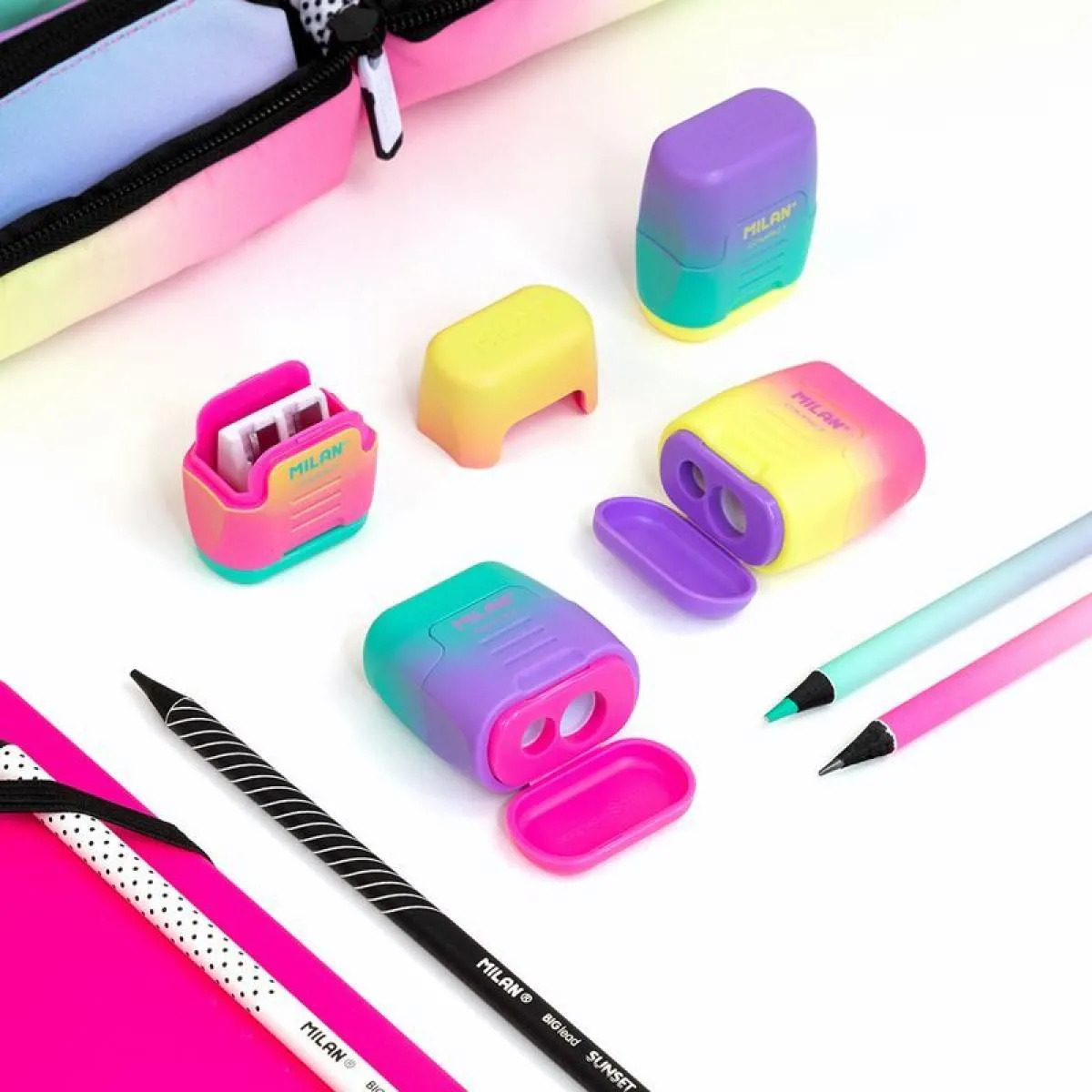 Rezač za olovke MILAN - SUNSET (Više vrsta) 