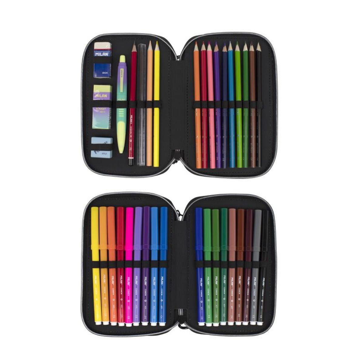 Dvostruka puna pernica MILAN - SUNSET GREEN 