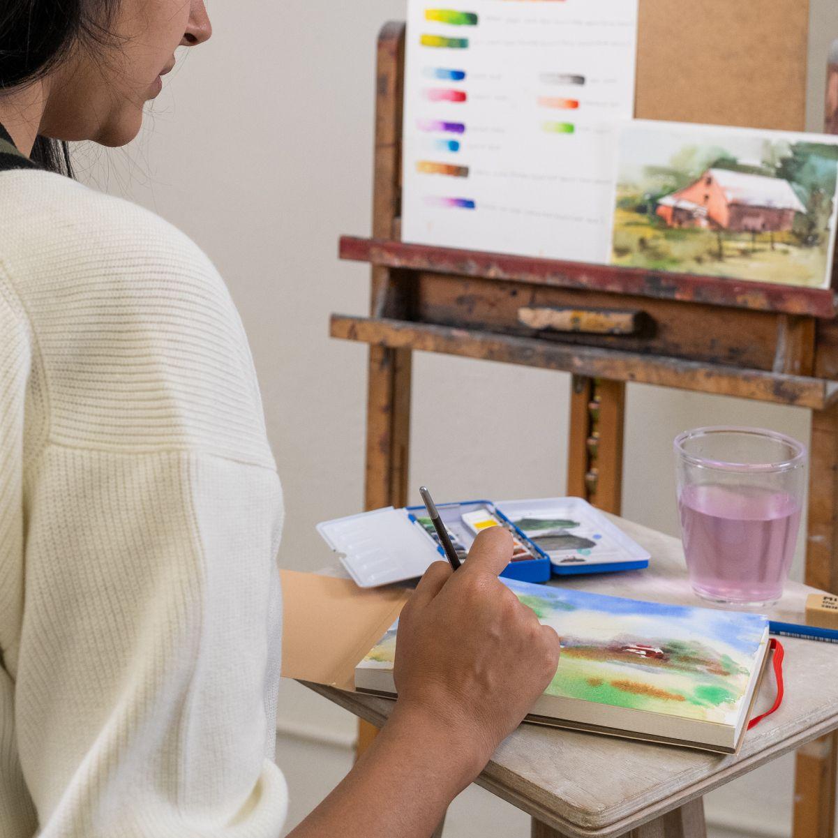 Akvarel boje MILAN - HALF PANS 12 kom 