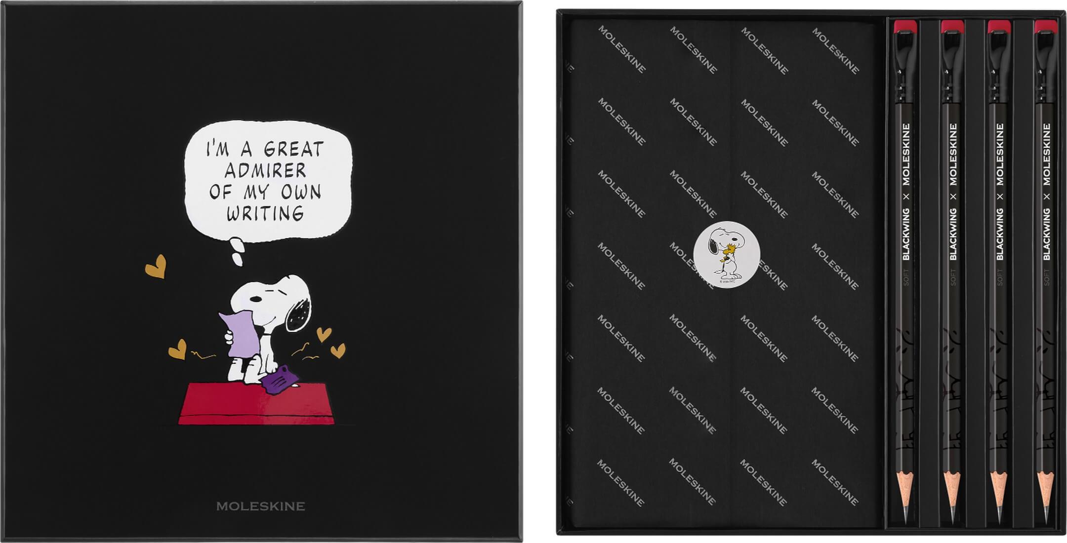 MOLESKINE beležnica u kutijiTP linije Limited Edition SNOOPY 