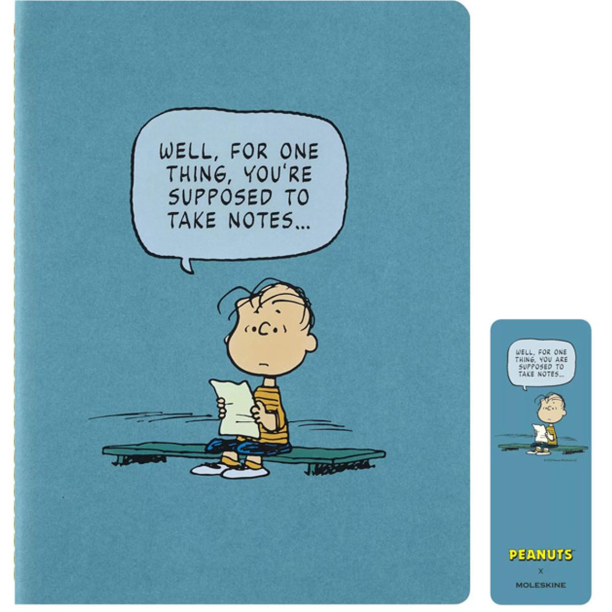 MOLESKINE beležnica Limited Edition Peanuts XL CAHIER 