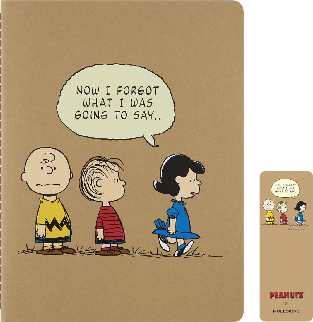 MOLESKINE set tri beležnice Limited Edition Peanuts XL 