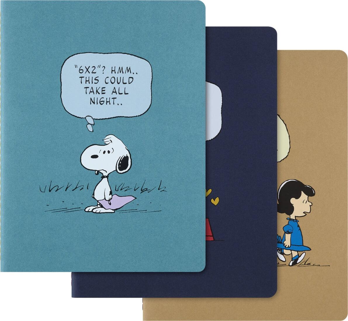 MOLESKINE set tri beležnice Limited Edition Peanuts XL 