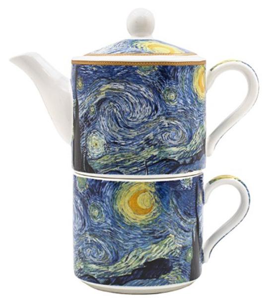 Porcelanski set za čaj VAN GOGH STARRY NIGHT 