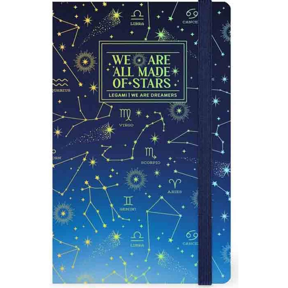 Notes STARS linije 21x13cm 