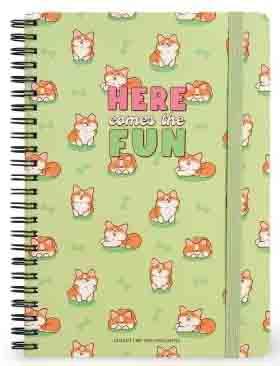 Notes sa spiralom CORGI linije 21x15cm 