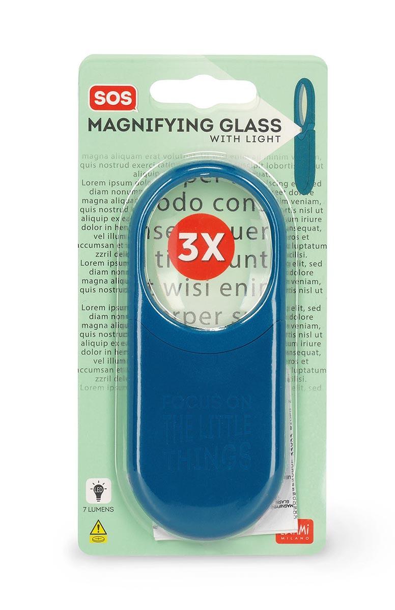 Džepna lupa sa LED svetlom PETROL 