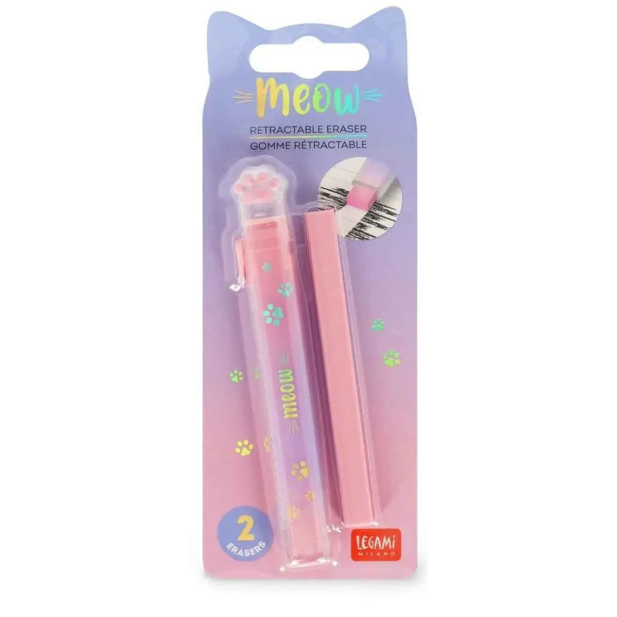 Gumica za brisanje - MEOW - KITTY 