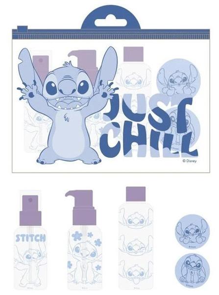 Set pet bočica za putovanja STITCH 