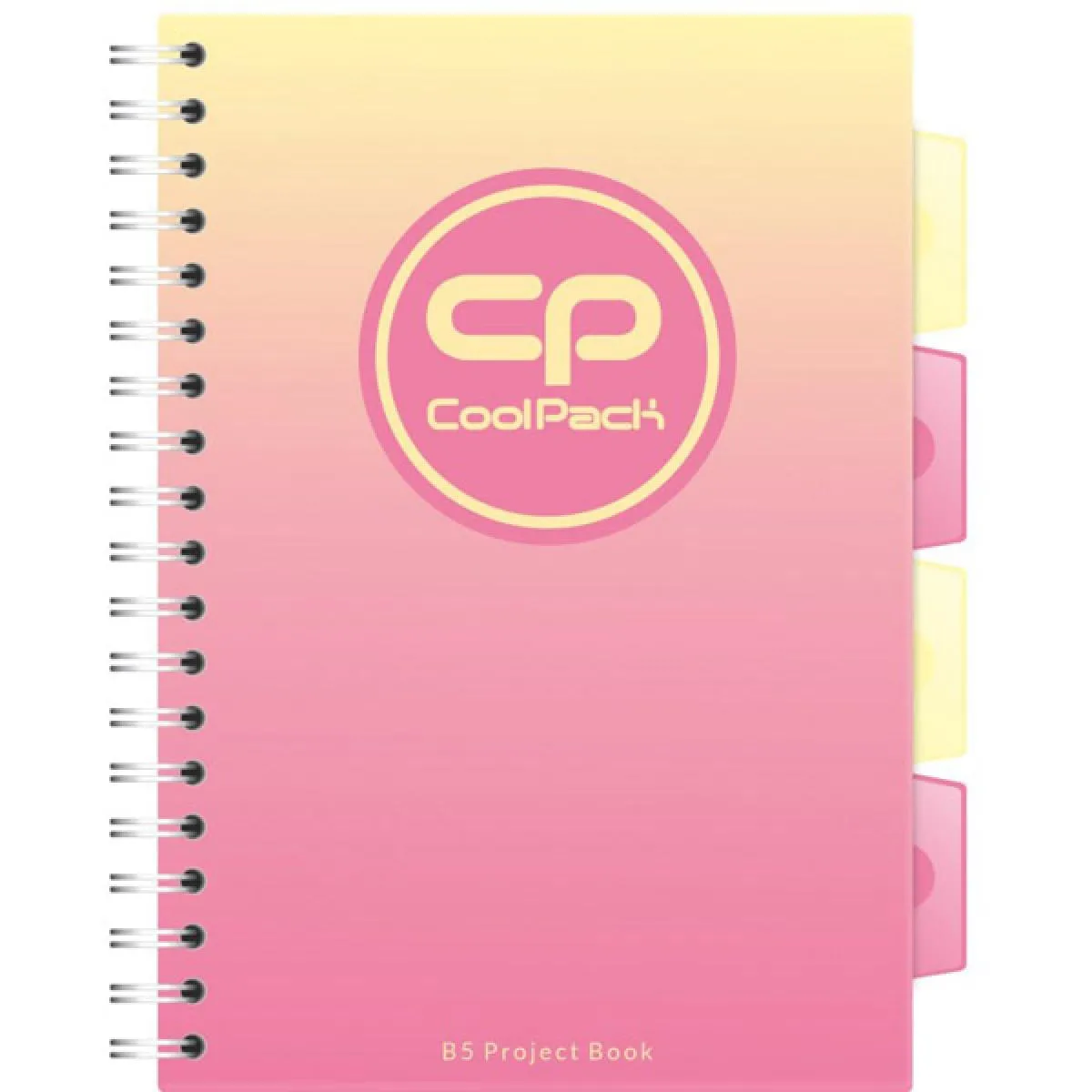 Sveska B5 kvadratići GRADIENT PEACH 