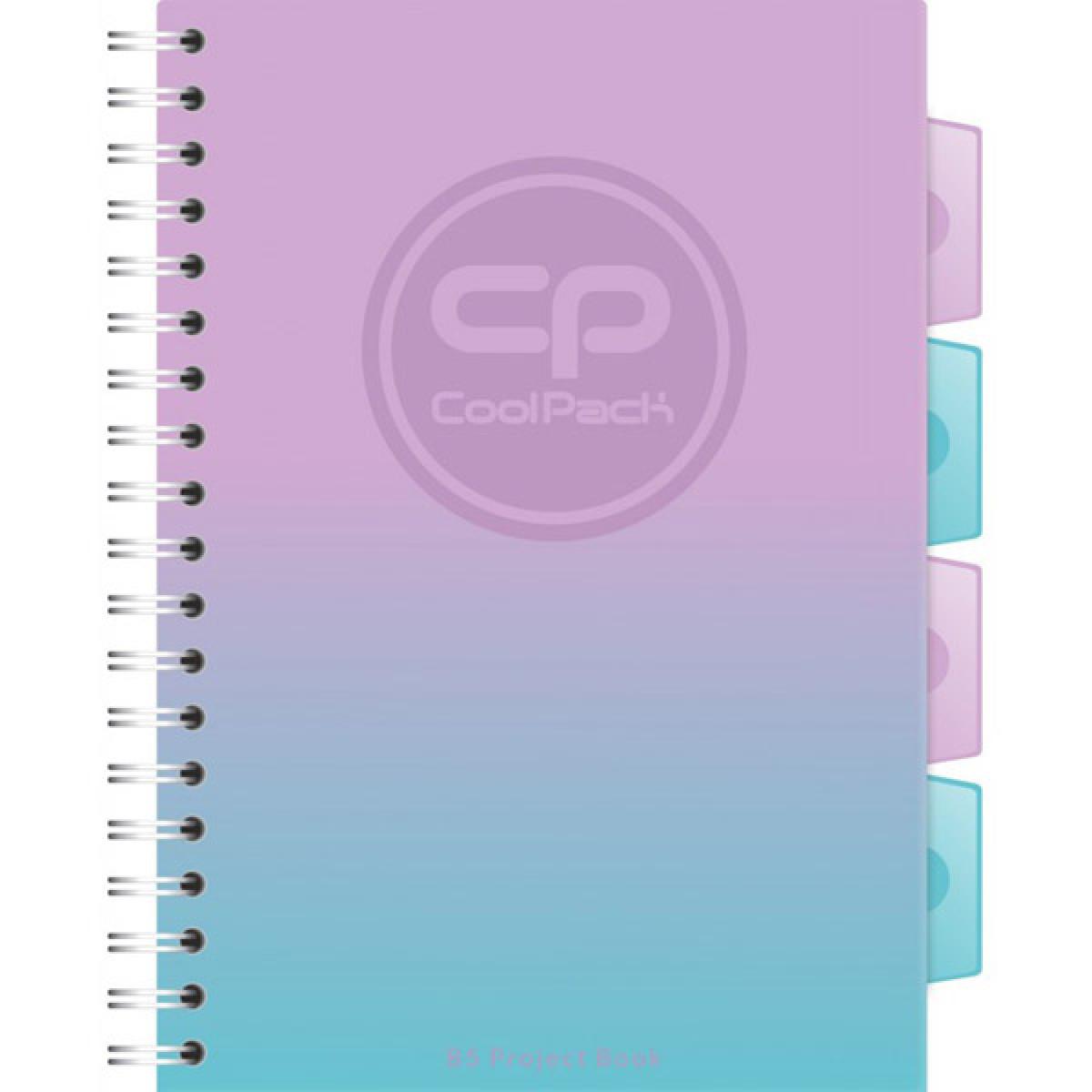 Sveska B5 kvadratići GRADIENT BLUEBERRY 