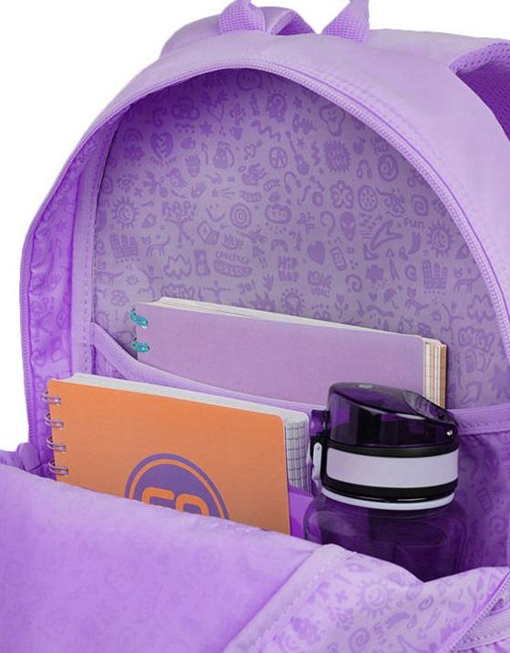 Ranac sa dve pregrade PASTEL POWDER PURPLE 