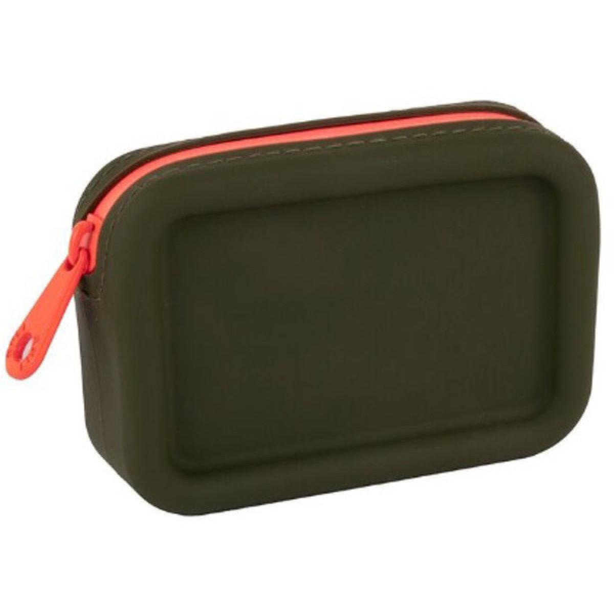 Silikonski novčanik MASLINASTI 