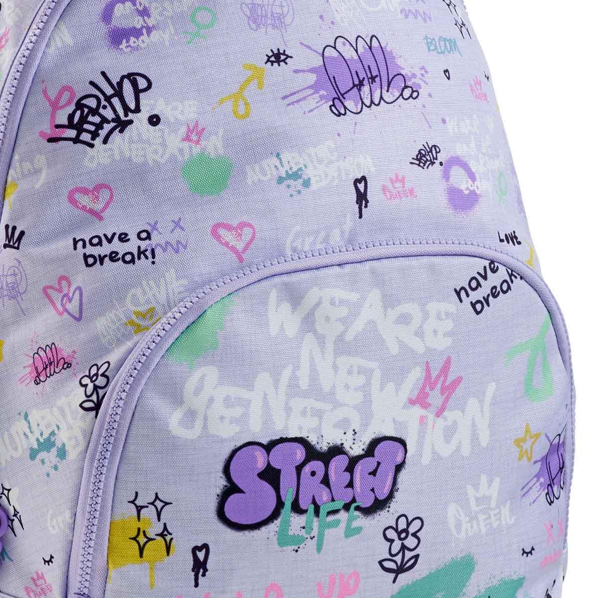 Ranac sa tri pregrade MIQUELRIUS Wake up (Eko) 