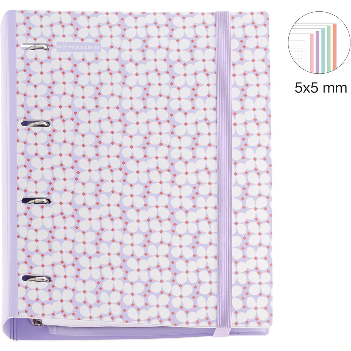 Registrator MIQUELRIUS Lavander flower 21x29cm 