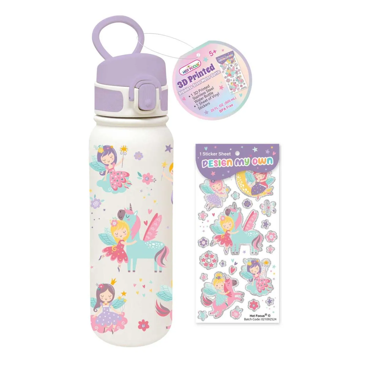 Flašica za vodu od nerđajućeg čelika 600 ml FAIRIES 