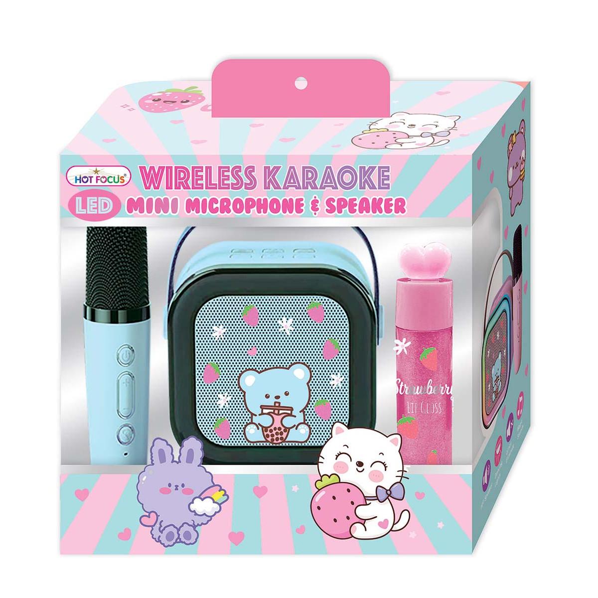 Karaoke set LED WIRELESS 