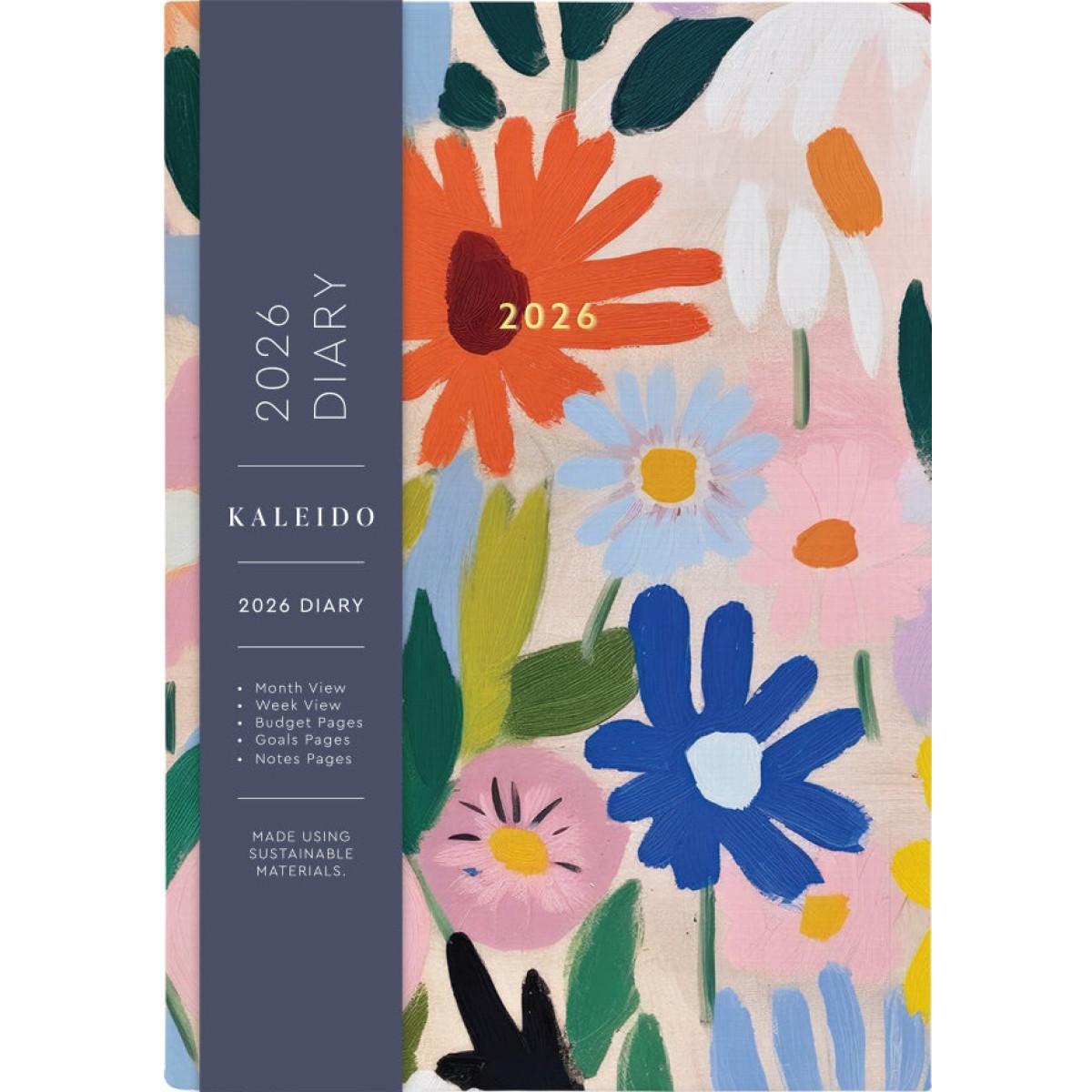 Datumirani planer A5 GOUACHE FLORAL 2026 