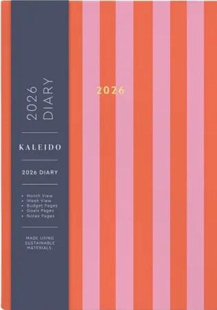 Datumirani planer A5 CANDY STRIPE DIARY  2- 2026 