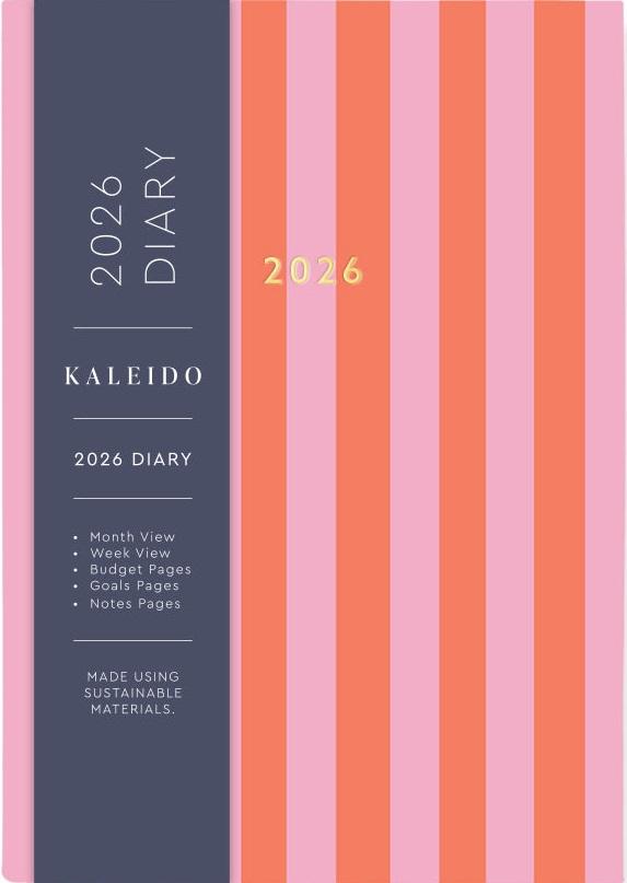 Datumirani planer A5 CANDY STRIPE 2026 