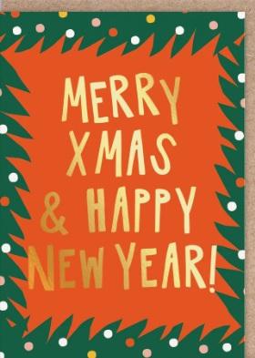 Set devet novogodišnjih i božićnih čestitki MERRY CHRISTMAS 