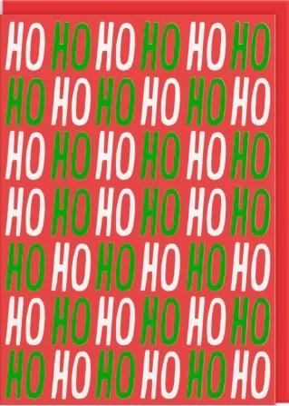 Novogodišnja čestitka HO HO HO 