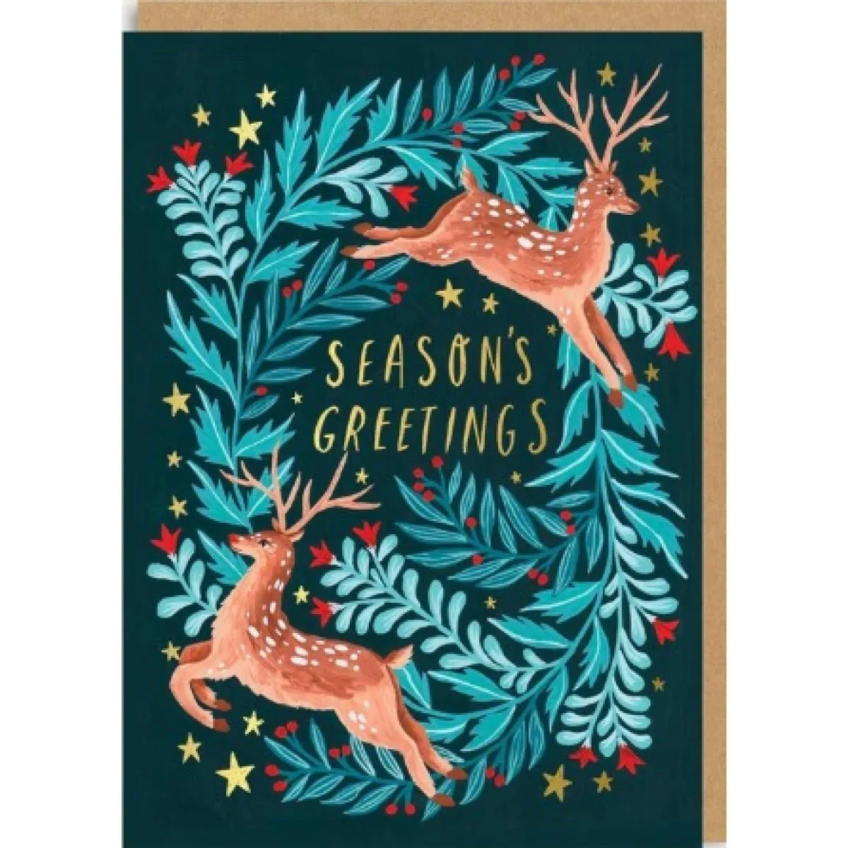 Novogodišnja čestitka DEER SEASONS 