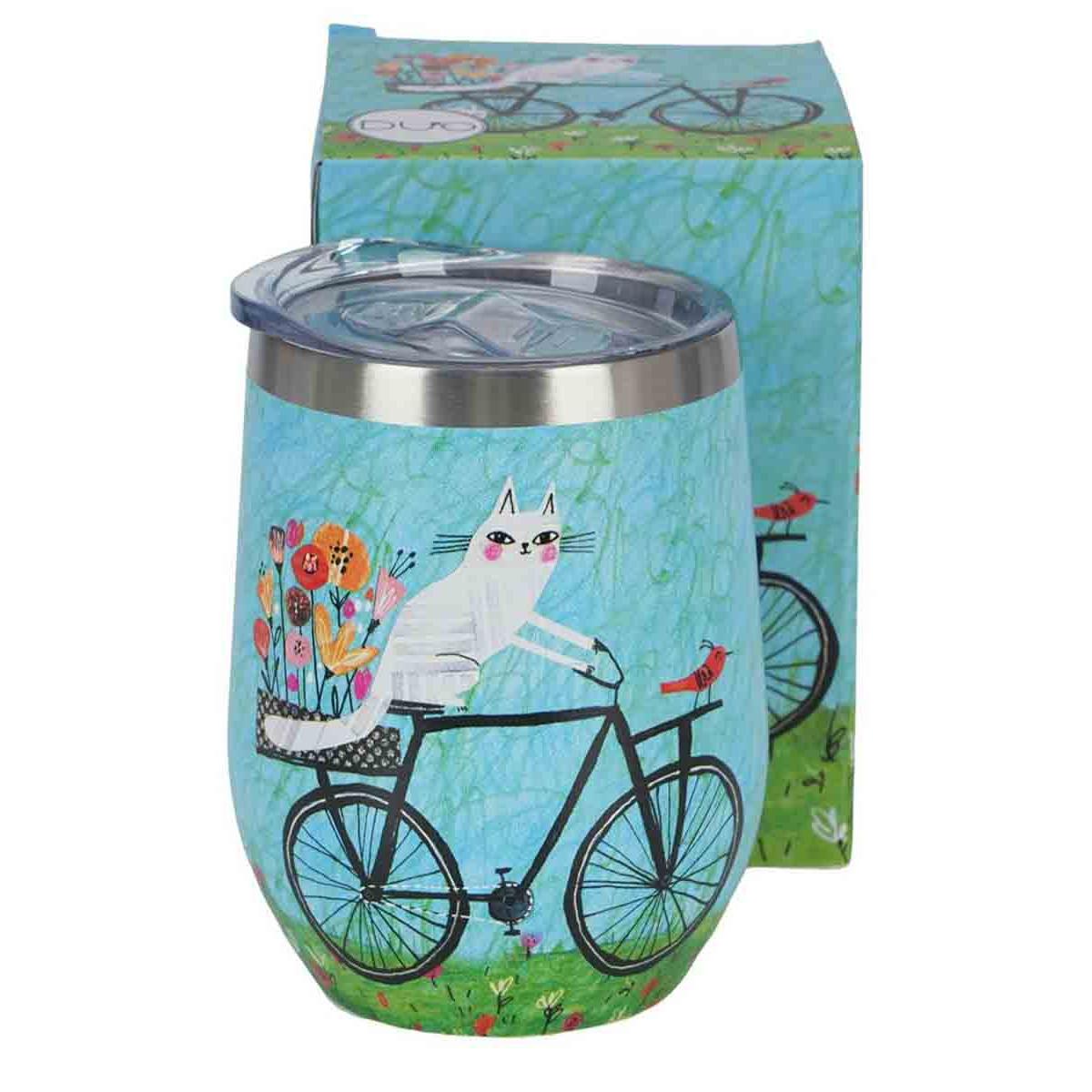 Putna termo šolja CAT'S WORLD - BICYCLE 