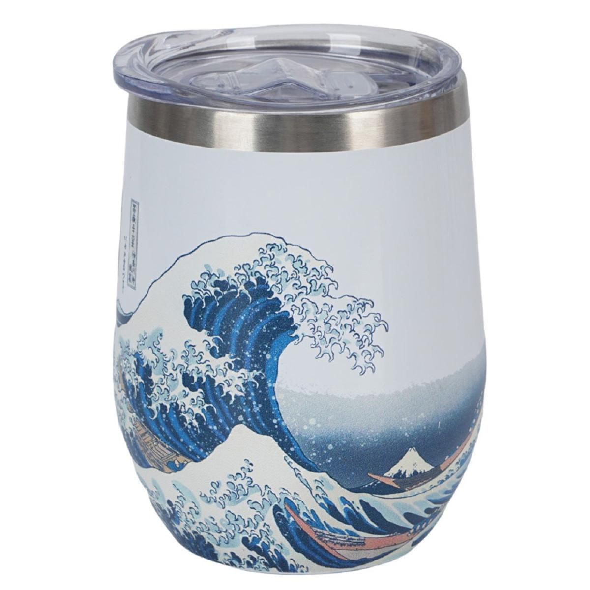 Putna šolja od nerđajućeg čelika  WAVE - HOKUSAI 