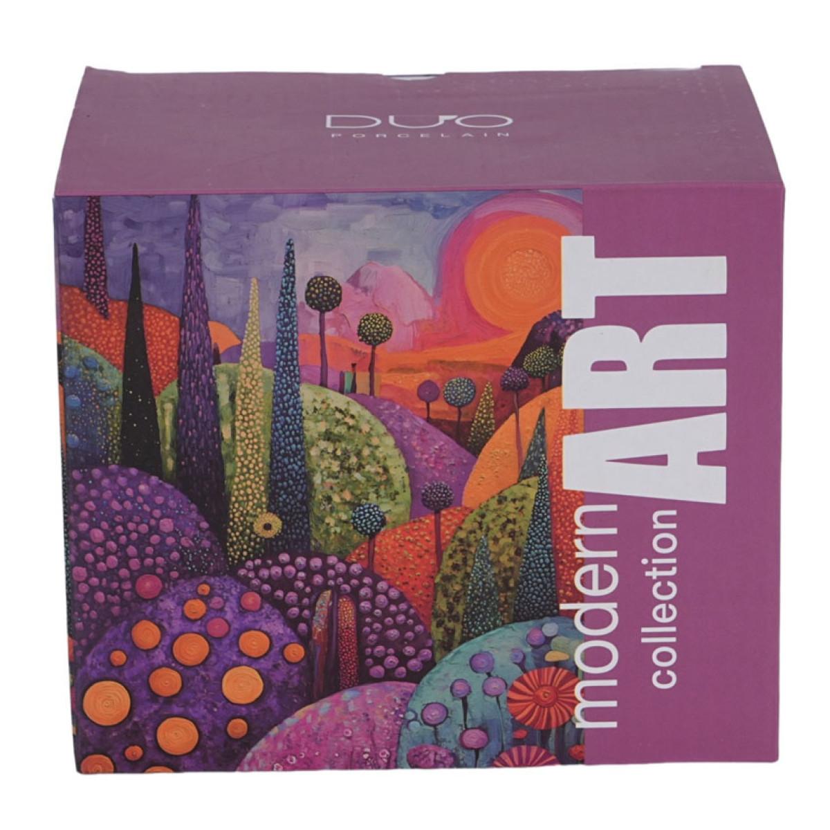 Velika porcelanska šolja BUBBLY HILLS 450ml 